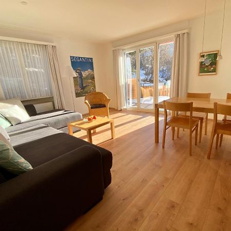 Casa Zundregn - Ein Bijou Mit Privater Terrasse Und E-Mobility Daire Savognin Dış mekan fotoğraf